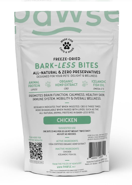 Bark-Less Bites Chicken