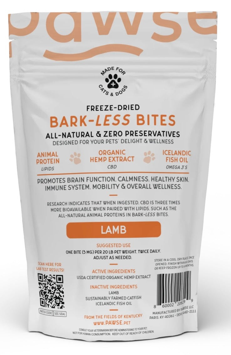 Bark-LESS Bites Lamb