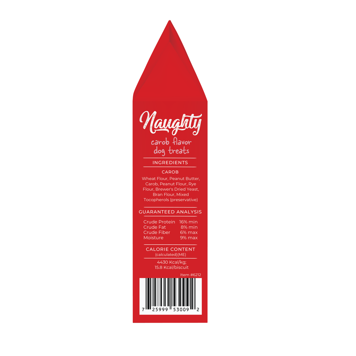 Naughty or Nice, Holiday Dog Treats, Peanut Butter