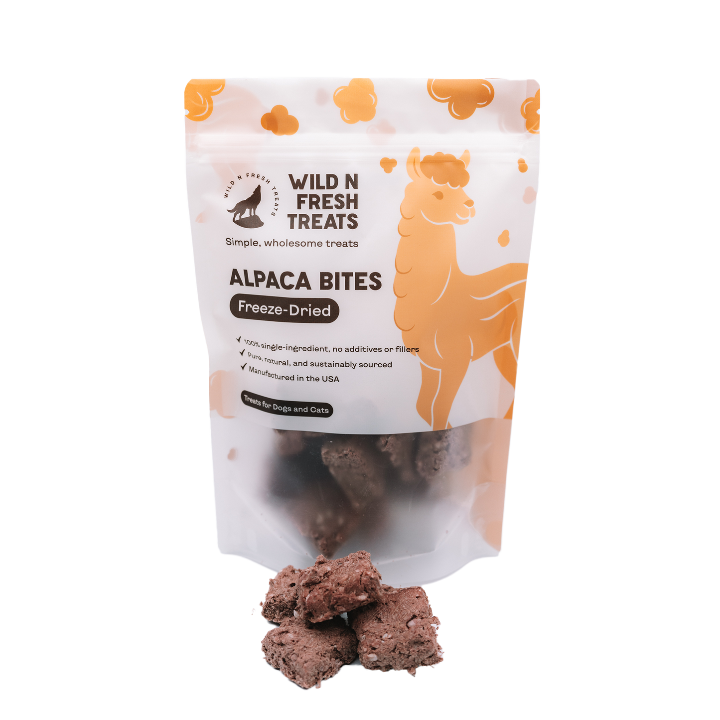 Freeze-Dried Alpaca Bites