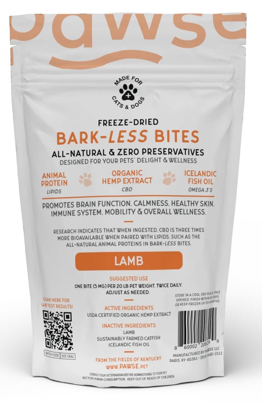 Bark-LESS Bites Lamb