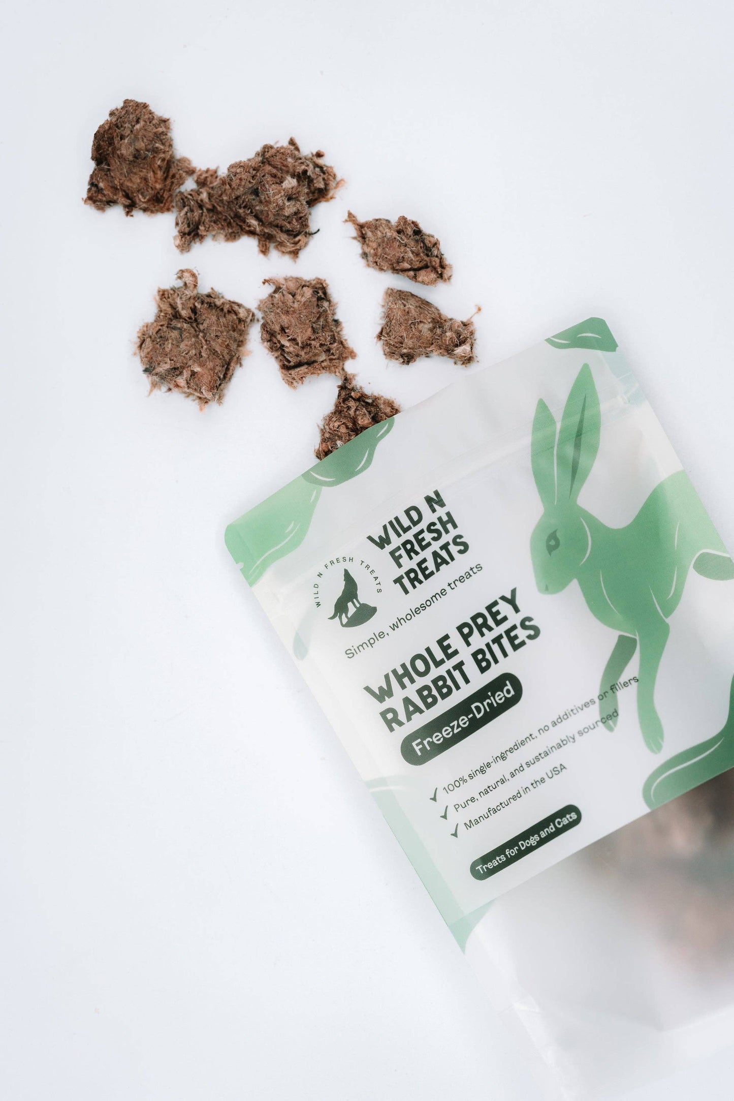 Freeze-Dried Whole Prey Rabbit Bites